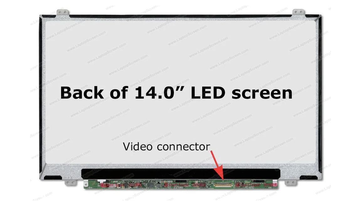 Replacement Super Slim LED For 14.0inch 30pin EDP