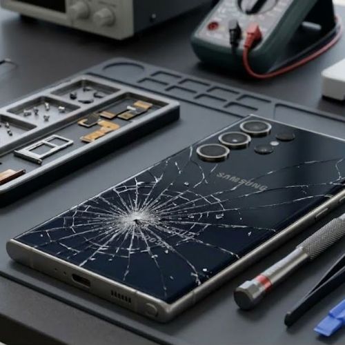 Professional Samsung Galaxy repair technician at Mobile Smart in Papakura