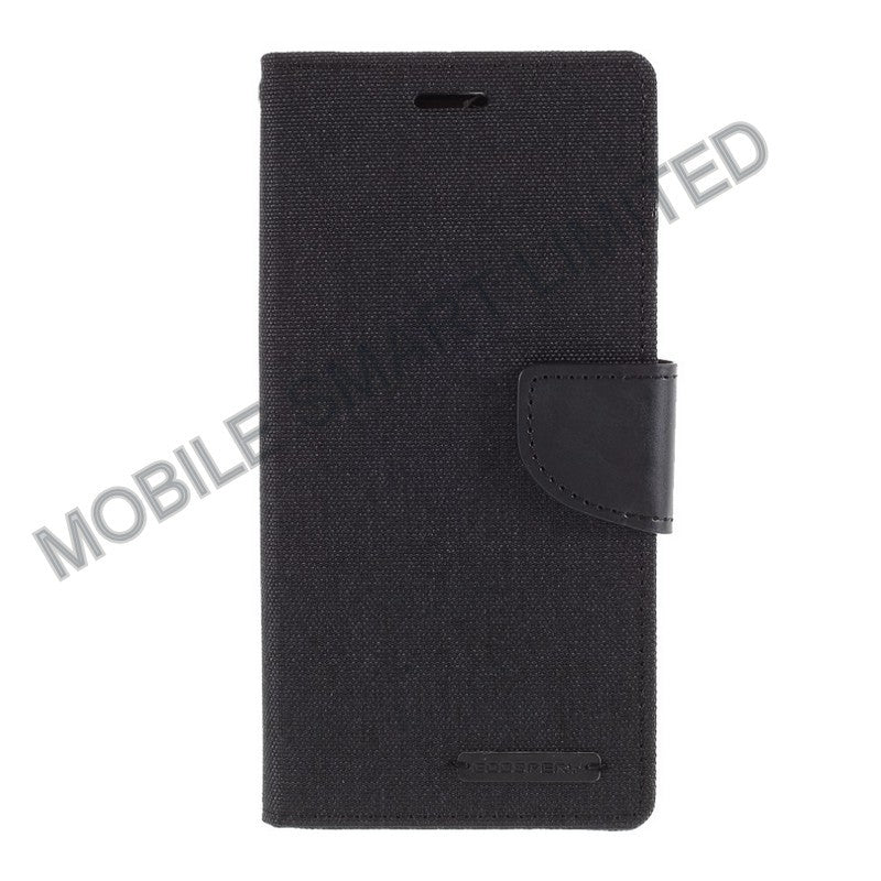 iPhone 12/ 12 Pro Case MERCURY GOOSPERY Canvas Leather Wallet Case