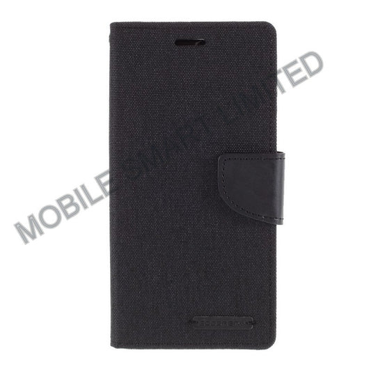 iPhone 12/ 12 Pro Case MERCURY GOOSPERY Canvas Leather Wallet Case