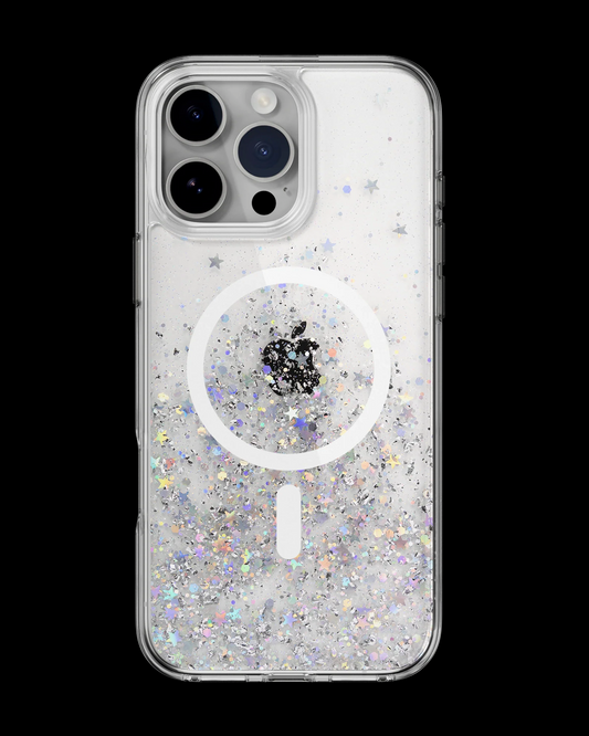 Starfield 3D Glitter Resin iPhone 16 Pro Max Case With MagSafe