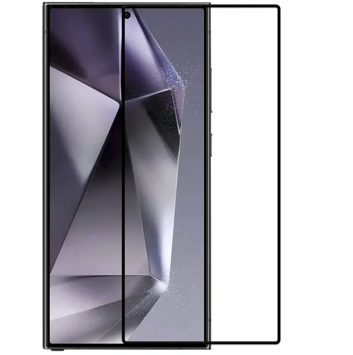 5D Full Cover 9H Curved Tempered Glass For Samsung Galaxy S25 Plus