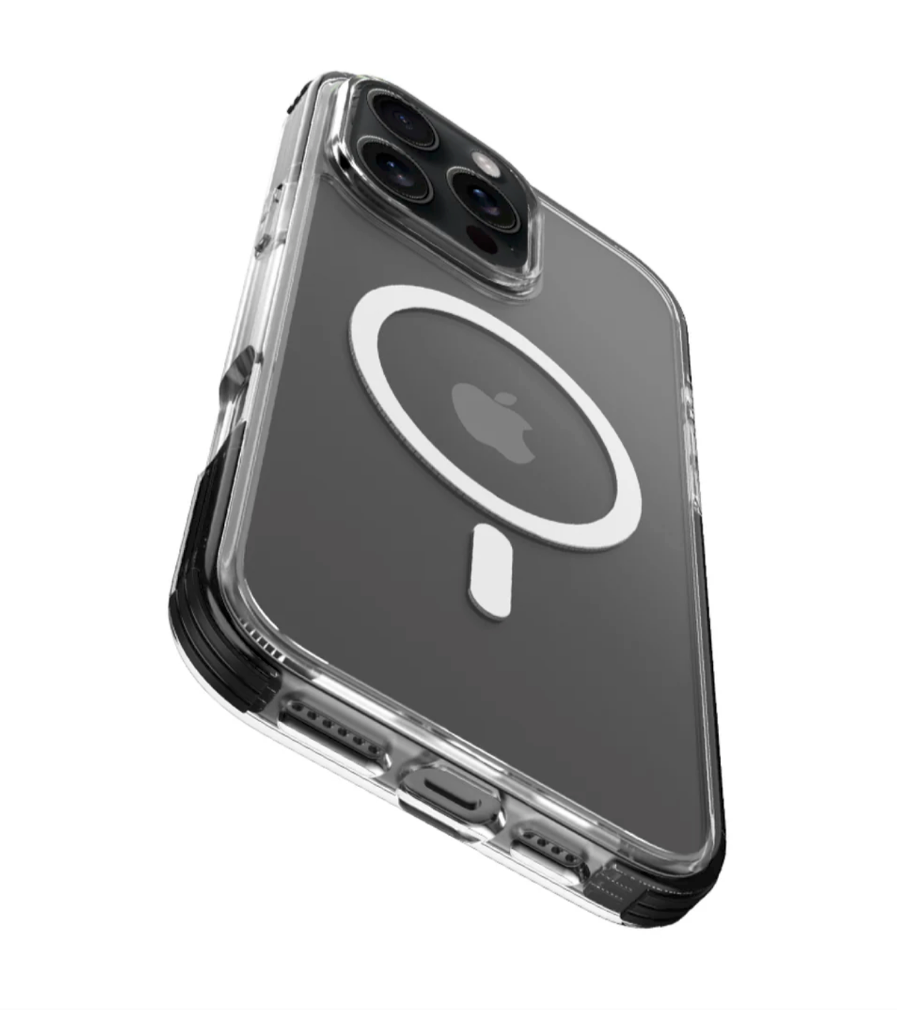 iPhone 16  - Clear - MagSafe Compatible - Black