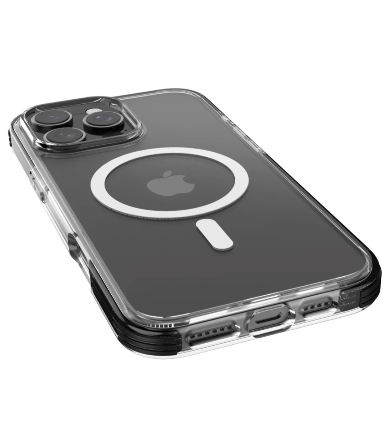 iPhone 16  - Clear - MagSafe Compatible - Black
