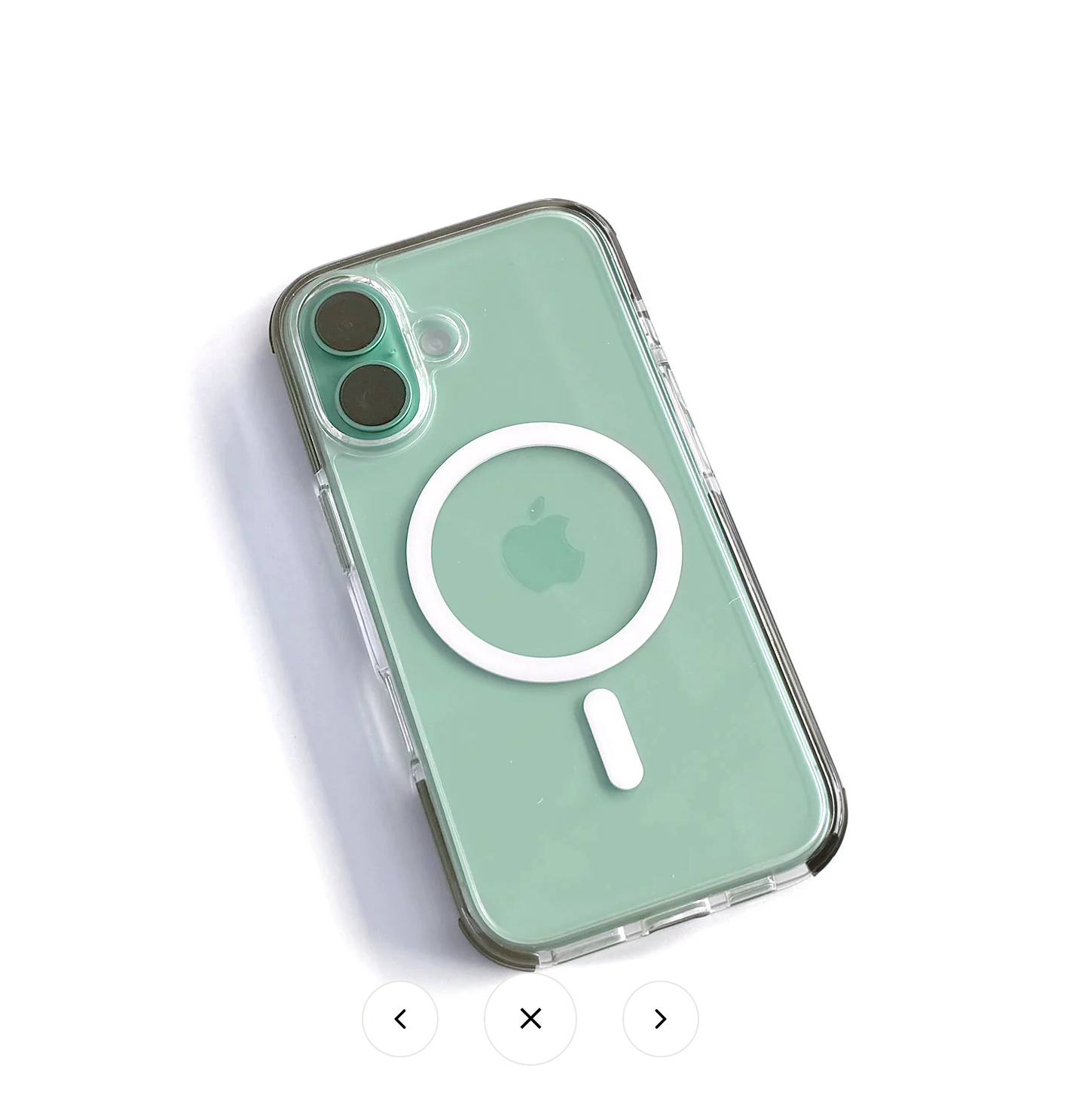 iPhone 16  - Clear - MagSafe Compatible - Black